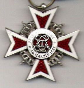 1946.03.21 BUC., ORDINUL 'COROANA ROMANIEI' IN GRADUL DE CAVALER, CONSTANTIN B. ZAINESCU
