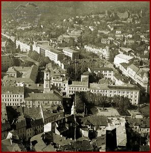 Cernăuți, vedere aeriană