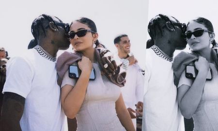 Kylie Jenner & Travis Scott — photine