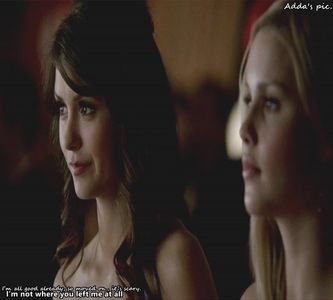 》#Își ridică ambele sprâncene când îl aude pe acesta și zâmbește larg. "Ei bine, atunci +; înseamnă că mă înveți tu pe mine.. Și să trag cu pistolul vreau!" #Se uită după Denver și Nadia, îngrijorată, apoi se uită iar spre Damon, confuză după ce i-a văzut pe cei doi plecând.
