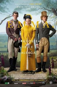 Emma - Jane Austen (3 decembrie 1815); ecranizat in 2020
