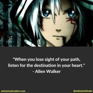 Day 20 - Favorite Quote - Allen Walker quote