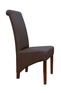 Scaun PARIS imitatie de piele, maro