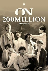 200 M ! ✅  Bravo; SUBSCRIBE BTS ! BOTH CANAL ! AND INSTAGRAM! AND FACEBOOK AND TIK TOK! 
-

HERE WE BE UNITE LOYAL ARMY FOR BTS !
