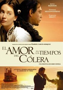 Dragostea in vremea holerei - Gabriel Garcia Marquez (1985); ecranizat in 2007
