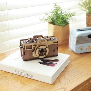 Hero received a DIY wooden camera that is completely functional, from Ester.