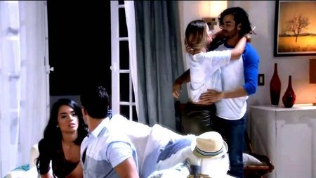 Andrea, Samuel, Irina y Flavio