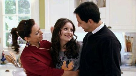Luna y sus padres