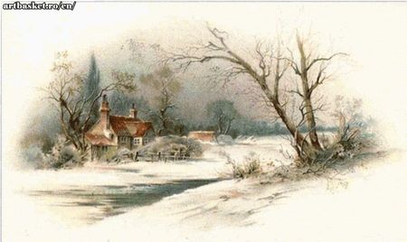 peisajde iarna-43x25,6 cm-65 anchor-s