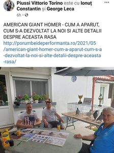 ; Alaturi de prietenul și colegul de Club  Ionut Malassorte acasa la Dl.Torino Președintele Clubului Dacia Bucuresti unde am discutat cât ne a permis timpul cate ceva de rasa AGH pe care noi o creștem .
