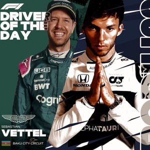 ◊ 7 jun 2021, Sebastian won second place & driver of the day & Pierre won third place ◊