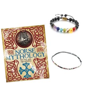 Matty received from Candy a book about Norse Mythology (if he ever decides to switch fates; again), a chakra bracelet and a morse code bracelet (it spells BEST FRIENDS) (Ɔ ˘⌣˘)˘⌣˘ C)
