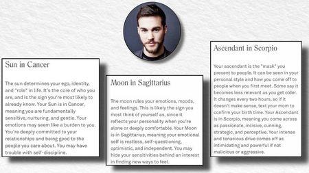 ˓0̣9̣ᵗʰ ꒻.˒ Chris‛ chart and daily horoscope: Sometimes it‛s hard for you to believe something; unless you see it firsthand. Though you probably aren‛t one to do this very often, you may be feeling some kind of mystical impulse that makes you think about the nature of your beliefs.
