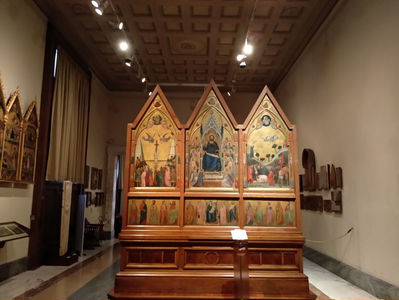 ; Muzeul Vaticanului
Tripticul Stefaneschi, pictat de Giotto di Bondone între 1320-1325 - Pinacoteca Vatican
