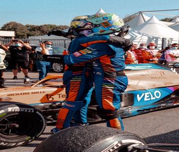 ◊ 13 sep 2021, both McLaren boys were on podium in Monza ◊