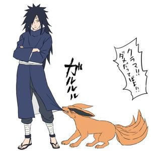Sensei si kurama doggo in loc de cafelutza