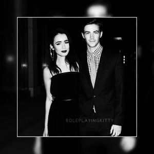 |OUT| @shiver Grant Gustin + Lily Collins.