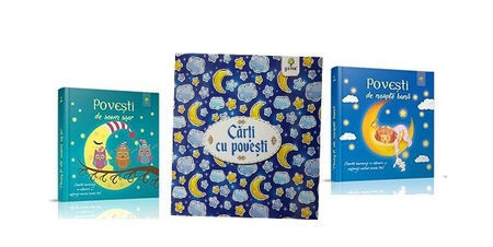 Cărți cu povești de noapte bună; www.edituragama.ro/colectii-gama/carti-de-povesti/carti-cu-povesti
