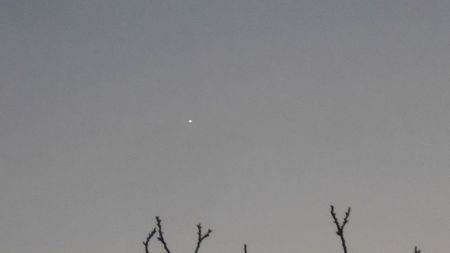 21 dec. - Solstițiul de iarnă - Venus in Capricorn la apus; 21 dec. 2021

