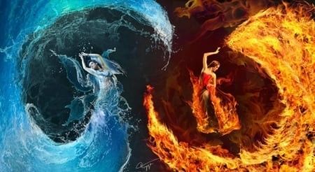 ♊ Water and Fire