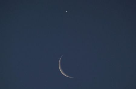 Conjunctie Luna - Venus in Taur; 27 mai 2022
foto: Elias Chasiotis
