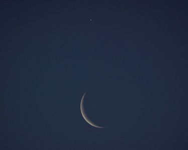 Conjunctie Luna - Venus in Taur; 27 mai 2022
foto: Elias Chasiotis
