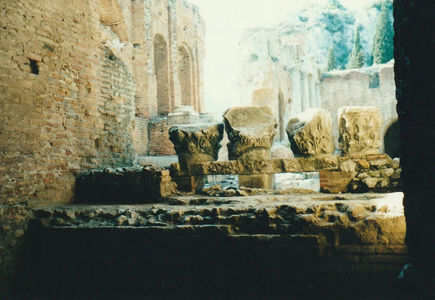 Taormina. Amfiteatrul roman