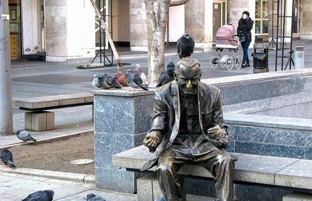 Statuie centru Craiova