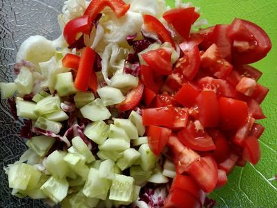Salată colorată :)