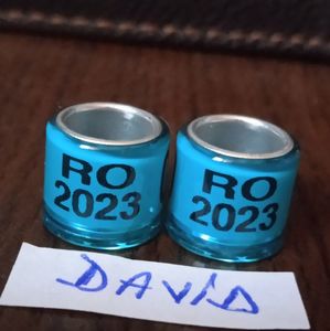 2023 - Albastru des. - 8 mm....-1 leu