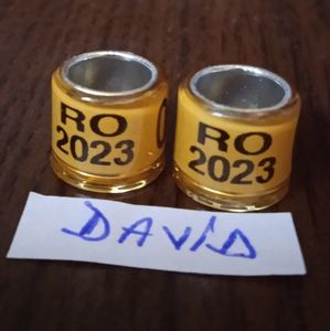 2023 - Galben - 8 mm....-1 leu