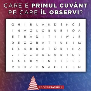 Am ascuns 9 cuvinte aici - Scrie în comentarii care sunt cele pe care le găsești