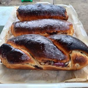 Cozonaci cu aluat oparit