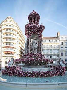 　　 fleurs au coeur