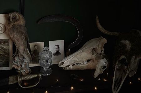 ԳYour head‵ll rest its rotten insides here.