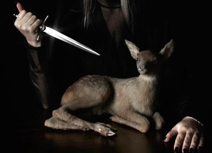 The ʂacrifice. I felt her presence, by its spell of might, Stoop o‵er me from above.