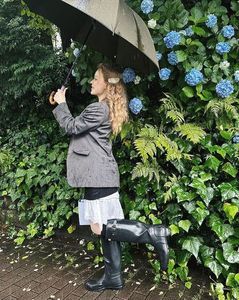 We don’t mind the rain. ☂