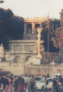 Piazza del Popolo - Fontana dele Dea Roma