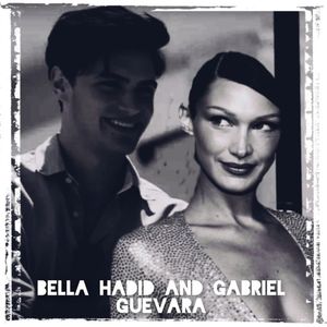 |...| @Mauriacs Bella Hadid & Gabriel Guevara.; Tried my best... she&#039;s a model and doesn&#039;t have many selfies.

