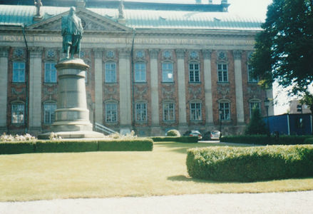 Casa nobilimii (Riddarhuset); Statuia regelui Gustav I (Gustav Vasa, (1496-1560)
