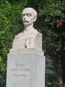 Vasile Alexandri (1819-1890); Sculptor Theodor Burca
