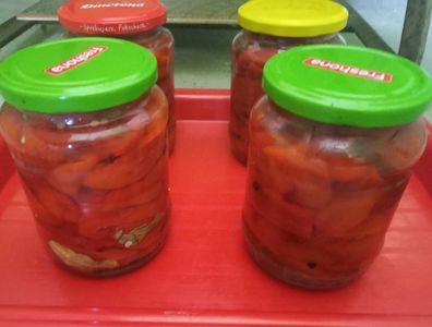 gogosari opariti, dulci acrisori, fara sterilizare