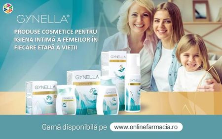 Gynella - Farmaciaonline; Produse cosmetice pentru igiena intima afemeilor in fiecare etapa avietii www.onlinefarmacia.ro
