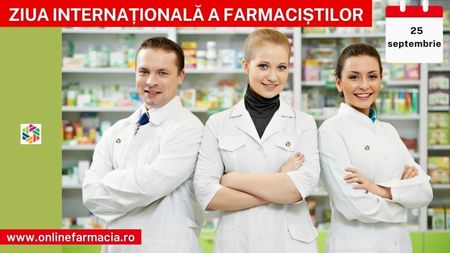 Ziua internationala a farmacistilor; www.onlinefarmacia.ro
