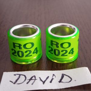 2024 - verde des.,8mm....-1 leu