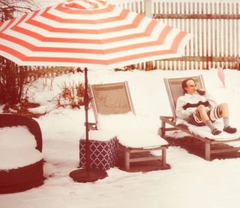 Who knows. She sticks to her routines.; So what are you gonna do with my sweaters? Aha! They’ll do you good in—
