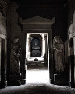 the hours lag dead in the air with a sense of coming Eternity.