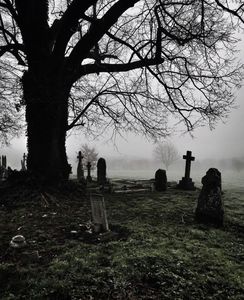 The taste of grave in the mouth.