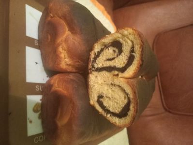 Cozoreo - cozonac cu crema de biscuiti oreo