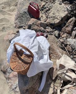 it’s real pretty it really is but, but………; I was excited to pose... I even got myself two big seashells!
